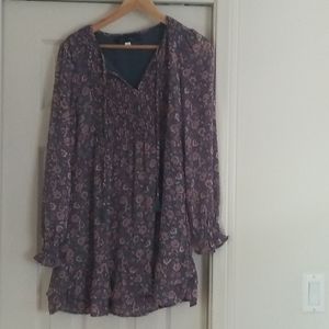 Floral dress size small